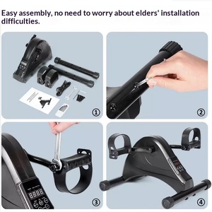 Stepper Pieghevole Domestico Multifunzionale, Macchina per Camminare in Casa con Grande Schermo, Attrezzo Elettrico per Esercizio e Riabilitazione - Product Image 4