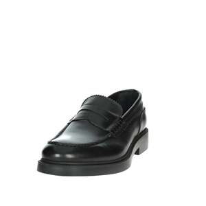 Mocasines Kebo para hombre, color negro, talla 39, de cuero, sin cordones, para vestir. - Product Image 6