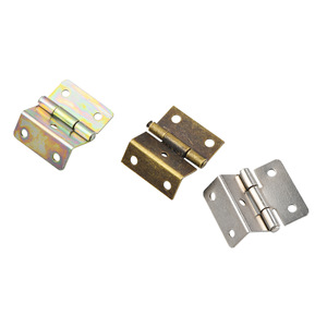 Charnière de type H de style chinois 25 mm x 14 mm en fer à montage en surface, antirouille, quincaillerie pour meubles - Product Image 5