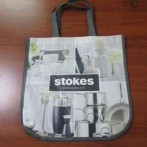 Reusable Waterproof Tote <b>Bag</b> Custom Logo Recycled <b>Polypropylene</b> Woven Laminate Nonwoven Shopping & Grocery <b>Bag</b> - Product Image 5