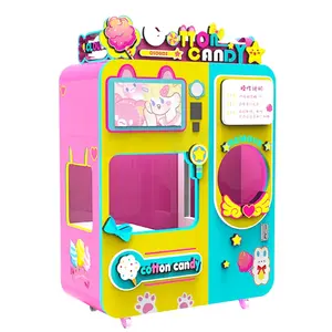 CGW Snack Vending Machine Candy Floss Machine Full Automatic Cotton Candy Machine Provided Remote Control