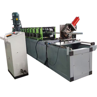 Máquina de Perfilado de Acero Ligero de Alta Calidad con PLC para Canales C y U, Rodamientos de Servicio Pesado, Montantes C y Rieles U