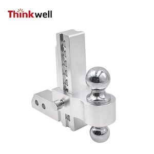 Support d'<span class=keywords><strong>attelage</strong></span> réglable de 8 pouces avec récepteur de 2 pouces Nouveau coupleur et verrouillage de remorque pour une connexion facile - Product Image 6