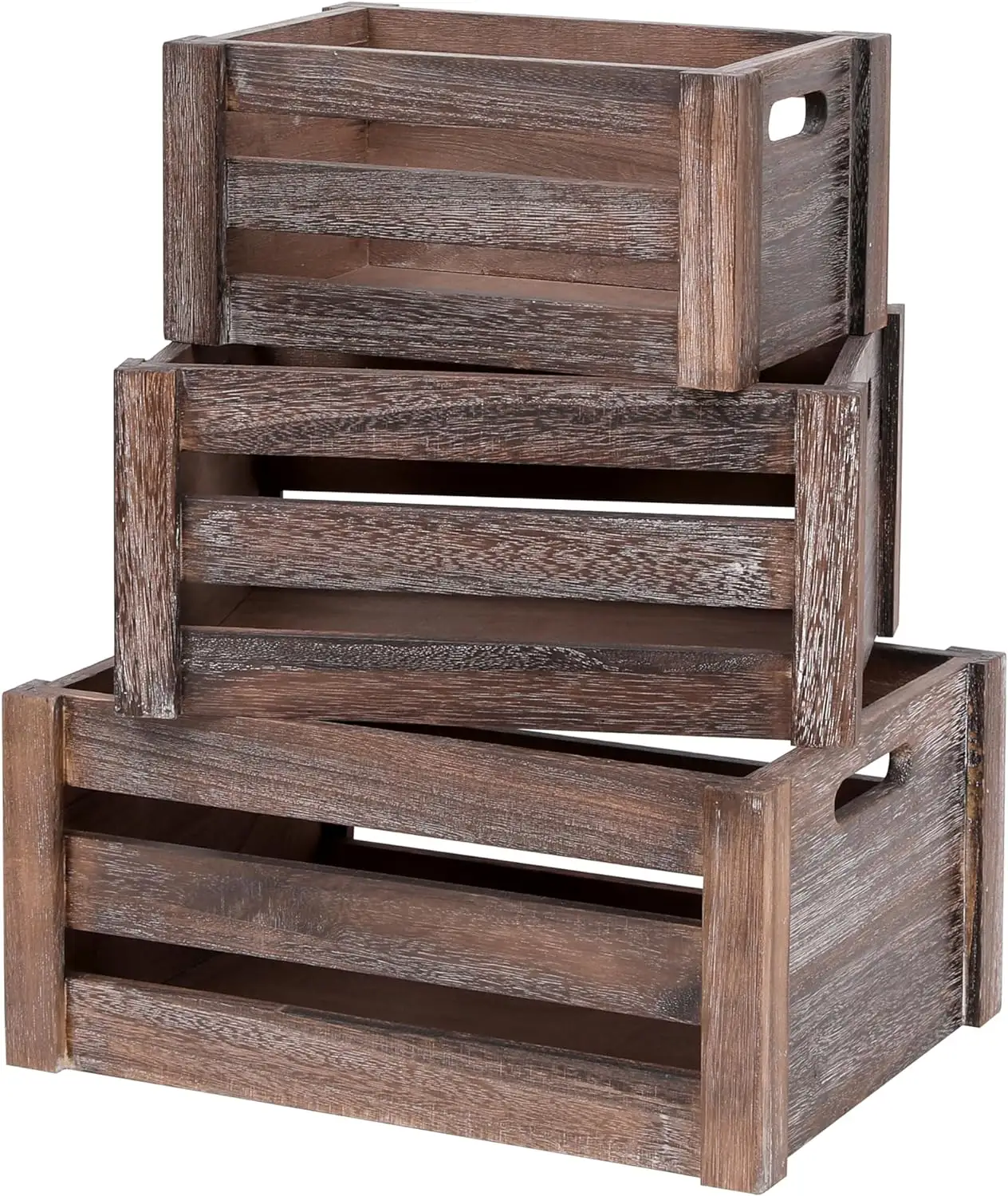 Caixa de madeira para cozinha, sala de estar, escritório, banheiro, atacado, recipiente de madeira de bambu personalizado, caixa de armazenamento para casa