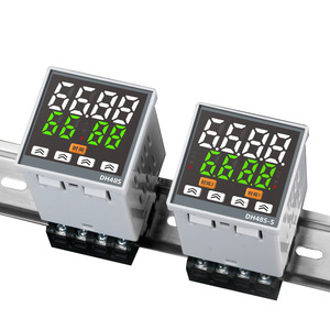Dh48s Digital Time Relay 24V Din Rail Mount Spdt Relay Output Screw Terminal Cyclic Timer <b>Controller</b> - Product Image 1