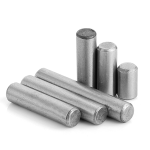 10 pièces/sac goupille de verrouillage à arbre fixe en acier au carbone goupille en métal goupille de positionnement cylindrique M2 M3 M4 M5 M6 M8 M10 M12 - Product Image 3