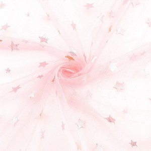 Tulle en maille de polyester à paillettes, léger, transparent et brillant, personnalisable, pour robes, jupes et costumes de scène pour femmes - Product Image 3