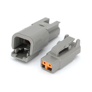 Kawat konektor otomotif tahan air, DTM04-2/3/4/6/8/12P DTM06-2/3/4/6/8/12S DTM seri (standar OEM) - Product Image 4