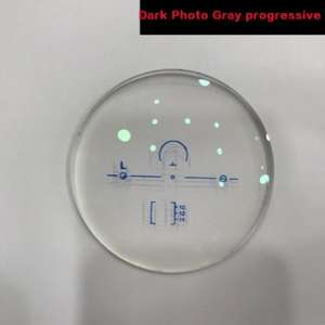 (Listo para Enviar) Lentes Ópticas Progresivas Gris Azul Oscuro de 1.56 - Product Image 3