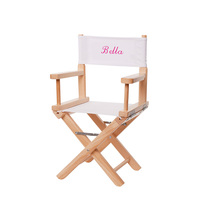 Chaise de réalisateur portable pliable de haute qualité pour enfants meubles de salle à manger d'extérieur personnalisables disponibles pour la vente en gros