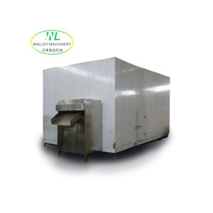 Congelador de Túnel de Banda Transportadora de Malla para Camarones SSD-W, Precio de Fábrica Walley, Amplia Aplicación, 11-32kw, Congelación de Mariscos, Aves y Harina - Product Image 1