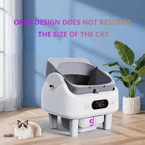 Produits tendance 2025 nouveautés Auto litière pour chat <span class=keywords><strong>Robot</strong></span> machines grande toilette électronique intelligente pour chat - Product Image 3