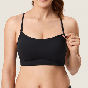 Diseñado para deportes <span class=keywords><strong>de</strong></span> bajo impacto, espalda, Yoga, <span class=keywords><strong>sujetador</strong></span> <span class=keywords><strong>de</strong></span> enfermería adecuado para Yoga, Pilates, <span class=keywords><strong>lactancia</strong></span> materna en cualquier momento, sujetadores <span class=keywords><strong>de</strong></span> Enfermería <span class=keywords><strong>de</strong></span> maternidad - Product Image 4