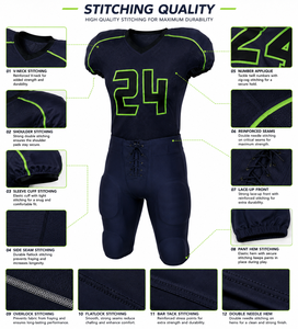 Plus Size Short Sleeve Design 100% Polyester Quick Dry V-neck Unique Style Customizable Digital Printed 360g American Football - Product Image 6