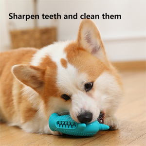Hot Sale <strong>Silicone</strong> Pet Squeaky Interactive <strong>Dog</strong> Tooth Grinder <strong>Toy</strong> Durable <strong>Dog</strong> Bite Resistant <strong>Dog</strong> Chew <strong>Toy</strong> - Product Image 2