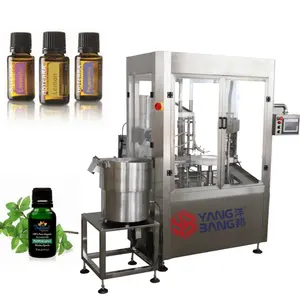 YB-Y2 Good Quality Automatic 35ml 50ml 100ml Essential Oil Smoke Oil Perfume Liquid Bottle Filling Packing Machine