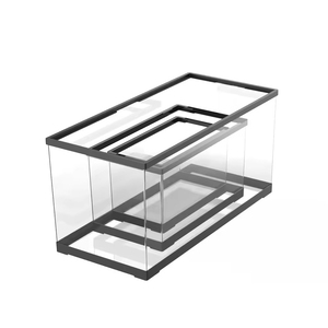 Aquário acrílico aquário aquário réptil plástico tanque para tartaruga - Product Image 1