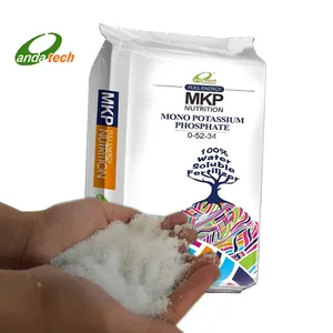 Fertilizante químico agrícola grau 0-52-34, fertilizante mkp mono, fosco de potásio