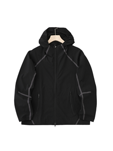 Chaqueta Cortavientos Impermeable Reflectante Personalizada OEM al por Mayor para Hombre, Chaqueta Funcional para Exteriores, Ropa de Calle, Chaqueta Casual Utilitaria para Hombre - Product Image 2