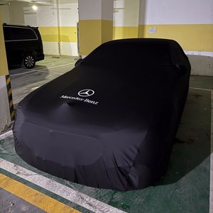Housse de voiture avec logo personnalisé, tissu souple et flexible, housse de voiture spéciale anti-poussière pour Mercedesbenz SLC <span class=keywords><strong>300</strong></span> Premium <span class=keywords><strong>Roadster</strong></span> - Product Image 5