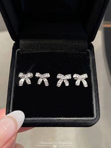Boucles d'oreilles en or 18 carats et diamants naturels, nouvelle création Xinfly pour femme - Product Image 2