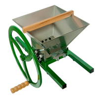 Presse-fruits manuelle à manivelle, machine à broyer les fruits, construction en acier inoxydable, pour la fabrication de cidre à domicile, équipement de verger