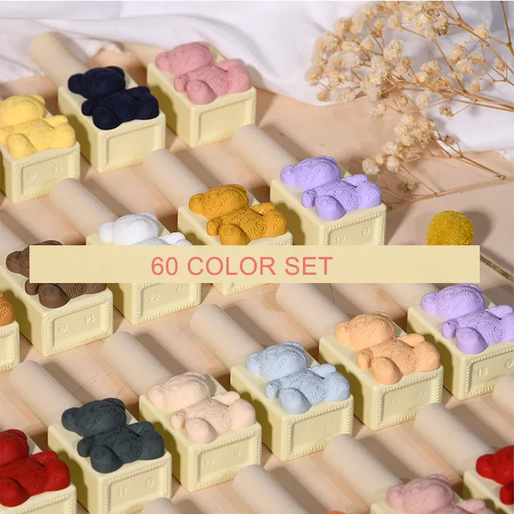 Nail Supplies New arrival Macaron Colors 48colors gel polish collection set box OEM Private brand Gel nail polish