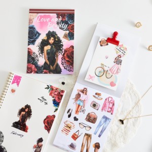 Álbum de Pegatinas Personalizado, Lindo y Reutilizable, para Colección de Pegatinas, Libro para Guardar Pegatinas - Product Image 1