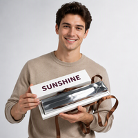 Boîte à tiramisu en papier avec logo personnalisé Sunshine, boîte à pâtisserie en papier pour tiramisu, boîte à chocolat, emballage en papier pour tiramisu