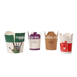 Eco Friendly Disposable food containers pasta box kraft paper box takeaway noodle food containers packaging