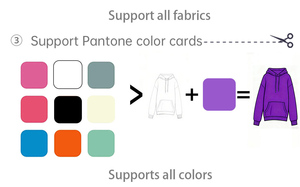 <span class=keywords><strong>Sweat</strong></span>-shirt Chrome Hearts avec logo OEM personnalisé, ensemble sportif décontracté imprimé Hip-Hop, pantalon long surdimensionné style streetwear en denim - Product Image 4