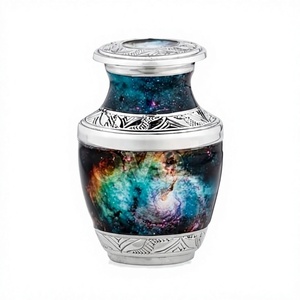 Starburst <b>Small</b> Galaxy <b>Urn</b> <b>for</b> <b>Ashes</b> Keepsake with Velvet Gift Box <b>for</b> <b>Small</b> Cremation <b>Urn</b> <b>for</b> <b>Human</b> <b>Ashes</b> Decorative <b>Urn</b> - Product Image 1