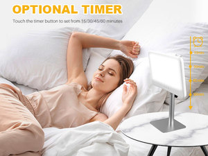 Lampada per Fototerapia LED Portatile 10000 Lux, Luce Diurna Regolabile per SAD, Ecologica per Uso Domestico e Esterno - Product Image 6