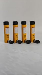 Gato hidráulico portátil de carrera larga RC-108, 10 toneladas, carrera de 203 mm, cilindro de acción simple, similar a ENERPAC, para mantenimiento ferroviario - Product Image 4