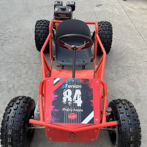 Go Karts de Pedales de 212cc y 4 Tiempos, Buggy Todoterreno, Kart de Carreras para Adultos, Asiento Ajustable, Neumáticos Grandes, Velocidad 60km/h, Aventura al Aire Libre - Product Image 1