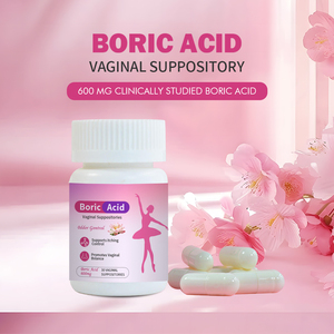 ยาทำความสะอาดช่องคลอดแบบขายส่ง ยาเหน็บกรดบอริกออร์แกนิก ยาเม็ดทำความสะอาดจุดซ่อนเร้น ยาแคปซูลกรดบอริกดีท็อกซ์ - Product Image 5