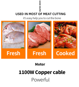 Segaossa Commerciale S-250 Direttamente dalla Fabbrica Cinese, 220V, in Acciaio al Carbonio, Tagliatrice Elettrica per Supermercati e Macellerie - Product Image 6