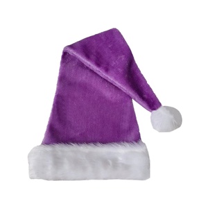 Chapeau de Père Noël en feutre tricoté avec pompon, personnalisé, de haute qualité, pour enfants et adultes, vente en gros, décorations de Noël - Product Image 5