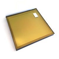 4MM 5MM 5.5MM 6MM 8MM LOW-E verre réfléchissant doré prix bas-e verre pour mur-rideau en verre
