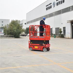 Lightweight Mobile Scissor Lift, Easy To <b>Transport</b> And Assemble For Various Job Sites - Product Image 4
