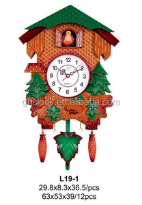 Populaire <span class=keywords><strong>grande</strong></span> horloge murale chine moderne antique <span class=keywords><strong>pendule</strong></span> coucou horloges avec oiseaux horloge murale - Product Image 3