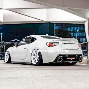 In fibra di carbonio pala anteriore lato lato avvolgente angolo labbro posteriore per <span class=keywords><strong>Toyota</strong></span> <span class=keywords><strong>86</strong></span> Subaru BRZ body kit - Product Image 2