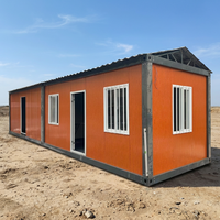 Isolation thermique de représentation fiable et résistant au vent pour le dortoir galvanisé de travailleur d'unité de camp