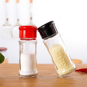 زجاجة فلفل زجاجية من المصنع مباشرة 70 ، 90 جرة توابل دائرية - Product Image 4