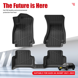 Tappetino bagagliaio posteriore 3D TPE personalizzato impermeabile antiscivolo per <span class=keywords><strong>Audi</strong></span> <span class=keywords><strong>A4</strong></span> Avant 2021-2023 - Product Image 2