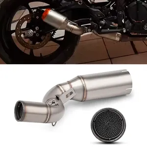Tubo de conexión intermedio de <span class=keywords><strong>escape</strong></span> para motocicleta de 51 mm para <span class=keywords><strong>DUKE</strong></span> 125 <span class=keywords><strong>250</strong></span> 390 2024 2025 2026 Adaptador de silenciador modificado - Product Image 1