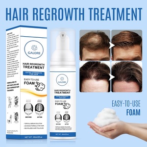 GALORE One Month 60ml <strong>5</strong>% <strong>Biotin</strong> Cruelty-Free Hair Growth Foam Anti-Hairloss Hair-Repairing Custom Logo Unisex Shampoo for Women - Product Image 2
