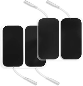 Non Irritating Design Reusable <strong>Pads</strong> TENS Unit Self Stick Carbon Electrode <strong>Pads</strong> - Product Image 1