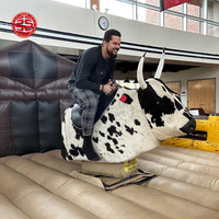 Machine de Bull Mécanique Gonflable en Fibre de Verre pour Adultes, Utilisation Intérieure, Capacité Maximale Moins de 200 kg
