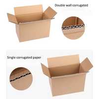 Boîtes d'expédition pour avions, réutilisables, recyclables, résistantes aux chocs, en carton ondulé haute résistance, logo personnalisé